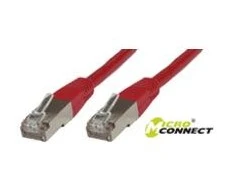 MicroConnect RJ-45/RJ-45 kat.6 S/FTP Raudona 3m (SSTP603R)