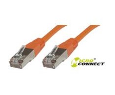MicroConnect RJ-45/RJ-45 kat.6 S/FTP Oranžinė 5m (SSTP605O)