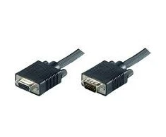 Kabelis MicroConnect D-Sub (VGA) - D-Sub (VGA) 1m juoda (MONGH1B)