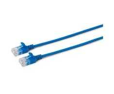 MicroConnect U / UTP CAT6A Slim 0.2M Mėlyna