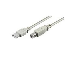 USB laidas MicroConnect USB-A - USB-B 3 m juoda (USBAB3B)