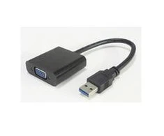 USB adapteris MicroConnect USB - VGA Juodas (USB3.0VGA)