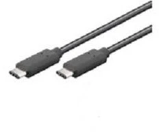 USB kabelis MicroConnect USB-C - USB-C 0,5 m Juodas (USB3.1CC0.5)
