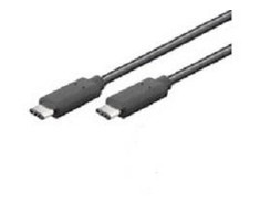 USB kabelis MicroConnect USB-C - USB-C 0,5 m Juodas (USB3.1CC0.5)