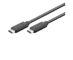 USB kabelis MicroConnect USB-C - USB-C 0,5 m Juodas (USB3.1CC0.5)
