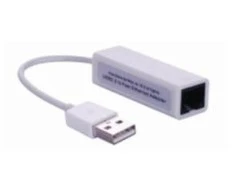 Karta jungiama į tinklą MicroConnect USB - RJ-45 Baltas (USBETHW)
