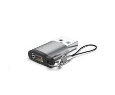 USB adapteris MicroConnect AFFB- Raktas USB- C - USB Sidabras (USB3.0ACFB- Raktas)