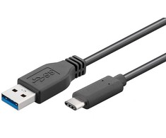 USB kabelis MicroConnect USB-A - 2 m Juodas (USB3.1CA2)