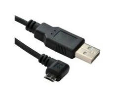 Kabelis USB MicroConnect USB-A - microUSB 1.8 m Juodas (USBABMICRO18ANG)