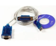 „Kabelis MicroConnect“ USB A/DB9 + DB25, 1,8 m (USBADB25)