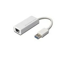 Karta jungiama į tinklą MicroConnect USB-A - RJ-45 Baltas (USBETHGW)