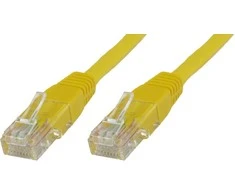 MicroConnect U/UTP CAT5e 15M Geltona PVC