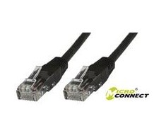 MicroConnect Patchcord U/UTP CAT5e, 20m, juoda (UTP520S)