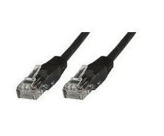 MicroConnect RJ-45 kt.6 0,3 m Juoda (UTP6003S)