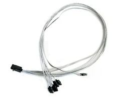 SAS SFF-8643 > 4x SATA 0,8m Adaptec
