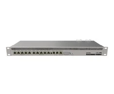 Šakotuvas Mikrotik Wired Ethernet Maršrutizatorius RB1100AHx4 Dude Edition, 1U Rackmount, Keturių branduolių 1,4 GHz CPU, 1 GB RAM, 128 MB, 60 GB M.2 SSD, 13xGigabit LAN, 1xSerial konsolės prievadas RS232, PCX 2 jungiklis 232, .2M. ir Voltage Monitorius (CAPsMAN, Monitorius Devices, Rodo istorinius duomenis, gali rašyti pranešimus), IP20, RouterOS L6 | Laidinio eterneto maršrutizatorius | RB1100AHx4 Dude Edition | Nėra „Wi-Fi“ | 10/100/1000 Mbit/s | Ethernet LAN (RJ-45) jungtys 13 | Tinklelio atramos Nr. | MU-MiMO Nr. | Nėra mobiliojo plačiajuosčio ryšio | 12 mėn.