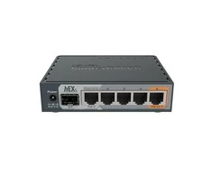 Šakotuvas Mikrotik Wired Ethernet Maršrutizatorius RB760iGS, hEX S, Dual Core 880MHz CPU, 256MB RAM, 16 MB (MicroSD), 5xGigabit LAN, 1xSFP, USB, IPsec aparatinės įrangos šifravimo palaikymas ir The Dude serveris paketas, PCB Temperatūra ir Voltage L4 Monitorius | Enthernet Maršrutizatorius hEX S | RB760iGS | Nėra „Wi-Fi“ | 10/100/1000 Mbit/s | Ethernet LAN (RJ-45) jungtys 5 | Tinklelio atramos Nr. | MU-MiMO Nr. | Nėra mobiliojo plačiajuosčio ryšio | Antenos tipas Be antenos | 1 | 12 mėn.