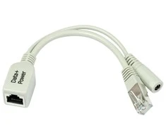 MIKROTIK RBPOE FastEth PoE adapteris su ekranuotomis jungtimis palaiko 10-28V PoE