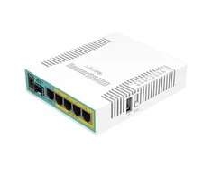Mikrotik Wired Ethernet Maršrutizatorius RB960PGS, hEX PoE, CPU 800MHz, 128MB RAM, 16MB, 1xSFP, 5xGigabit LAN, 1xUSB, Power Output On jungtys 2-5, Ourput: 1A max per port; Iš viso 2A, RouterOS L4 | hEX PoE Maršrutizatorius | RB960PGS | Nėra „Wi-Fi“ | 10/100/1000 Mbit/s | Ethernet LAN (RJ-45) jungtys 5 | Tinklelio atramos Nr. | MU-MiMO Nr. | Nėra mobiliojo plačiajuosčio ryšio | 1xUSB | 12 mėn.