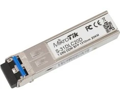 Šakotuvas MIKROTIK MT S-31DLC20D MikroTik S-31DLC20D 1.25G SFP LX-LC (SM) 1310nm 20km DDM for RB260x,RB2011x,CCRx