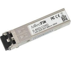 Šakotuvas MIKROTIK MT S-85DLC05D MikroTik S-85DLC05D 1.25G SFP SX-LC (MM) 850nm 550m DDM for RB260x,RB2011x,CCRx
