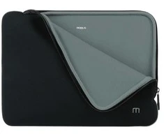 Krepšys Mobilis Mobilis Skin torba na laptop 35,6 cm (14") Dėklas kieszeniowe Juodas, Pilka