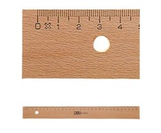 Möbius Ruppert Möbius+Ruppert M+R Linijka Drewno 30cm Buk Kasetė metalowy 10 vnt