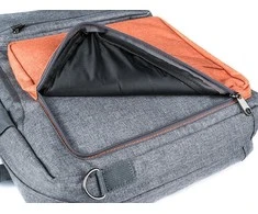 Bag for laptop MODECOM RENO TOR-MC-RENO-ORG (15,6", Pilkas and oranžinis)
