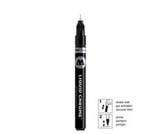 Hobilt MOLOTOW Liquid Chrome žymeklis 1 mm – veidrodinis efektas (703101)