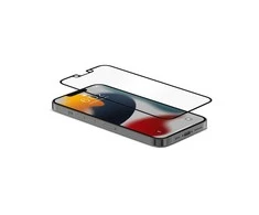 Moshi Matų apsauginė plėvelė Moshi IVisor AG Apple iPhone 13 / 13 Pro (juodas rėmelis)