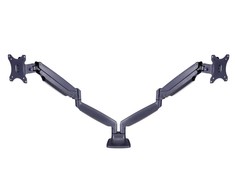 Multibrackets 3286 monitoriaus laikiklis arba stovas 68,6 cm (27") Gnybtas Juoda, Sidabras