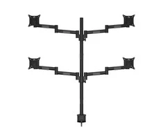 Laikiklis Multibrackets MB VESA DESKMOUNT OFFICELINE QUAD Juodas