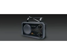 Muse | 2-bands portable radio | M-06DS | AUX in | Pilkas