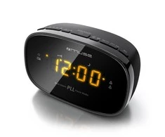Muse Mūza | Laikrodžių radijas PLL | M-150CR | Signalizacijos funkcija | Juodas