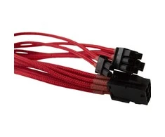 Nanoxia PCIE 6- pin - PCIE 8-pin, 0,3m, raudona (900300023)