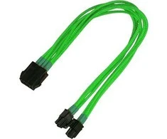 Nanoxia ATX / EPS 8-pin - ATX / EPS 8- pin, 0,3m, Žalias (NX8PV3ENG)