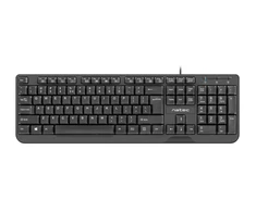 NATEC NKL-0967 Natec Klaviatūra TROUT SLIM USB US išdėstymas juodas