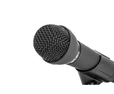 NATEC NMI-0776 mikrofono papildiklis Juodas mini lizdas 3,5 mm žemo triukšmo visaekcinis mikrofonas