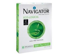 Biuro popierius NAVIGATOR ECO-LOGICAL, A4, 75g/m2, 500 lapų