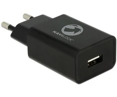 Navilock išorinis maitinimo šaltinis USB A lizdas 1x 5 V 2,4 A 12 W juodas