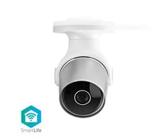 „Nedis Smartlife Wifi“ lauko kamera, IP65 judesio jutiklis, naktinio matymo funkcija, „Balta“