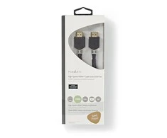 Nedis CVBW34000AT20 – 2 m – HDMI A tipas (standartinis) – HDMI A tipas (standartinis) – 3D – Antracitas