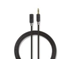 Nedis AUX Audiokabel 3,5-mm-Stecker - 3,5-mm-Buchse, 5,0 m