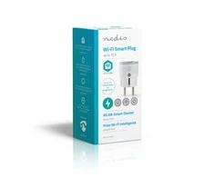 Nedis WLAN Smartplug (WIFIP110FWT) - Energieüberwachung, 10 A