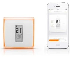 Netatmo NTH01 - Oranžinis,Baltas - LCD - AAA - 1 year(s) - 0 - 50 °C - 0.5 °C