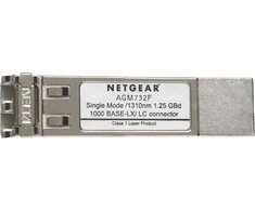 Šakotuvas Netgear Fibre Gigabit 1000Base-LX (LC) SFP GBIC Module tinklo komutatoriaus komponentas