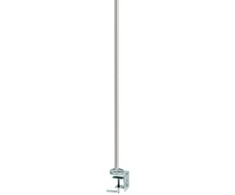Laikiklis NEWSTAR FPMA-D9POLE 100cm Desk Pole Ceiling FPMA-D910.-D920.-D930 -D D3 D4 D6 FPMA-D1010.-D1020 and -D1030 -D.D3.D4.D6 sidabrinis