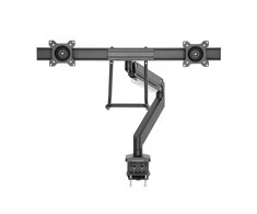 Laikiklis Neomounts NM-D775DX dvigubo monitoriaus rankena, juoda