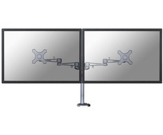 Laikiklis Neomounts NEWSTAR PLOKŠČIO EKRANO STALO MOUNTIKAS (GROMMET) 10-27" Sidabrinis