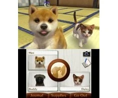 „Nintendogs and Cats 3D“: žaislinis pudelis (pasirinktas) – „Nintendo 3DS“